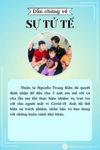 Dẫn chứng về sự tử tế - Thiếu tá Nguyễn Trung Kiên
