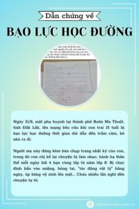 Top 20 Dẫn chứng về bạo lực học đường mới nhất 2024