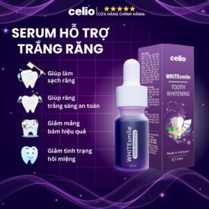 Alternative view of Serum Trắng Răng WHITEsmile CELIO, Hỗ Trợ Cải Thiện Vết Ố Vàng Răng, Làm Sạch Mảng Bám, Thơm Miệng