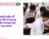 Nghị luận về vấn đề sử dụng điện thoại của học sinh