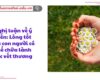Nghị luận về ý kiến: Lòng tốt của con người có thể chữa lành các vết thương