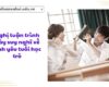 Nghị luận trình bày suy nghĩ về tình yêu tuổi học trò