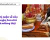 Nghị luận về câu chuyện Con chó và miếng thịt